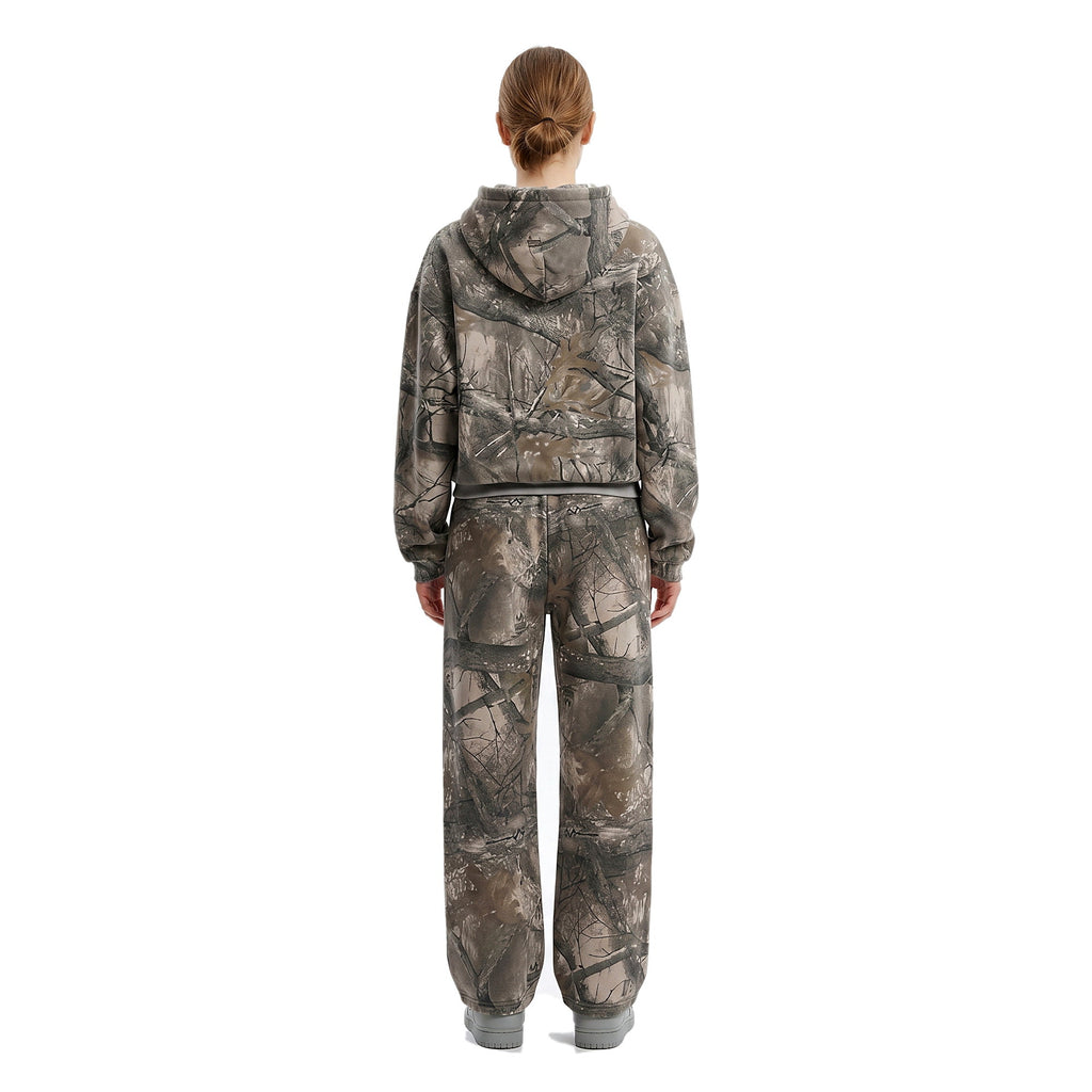 Camo Two-Piece Set — pullover back view