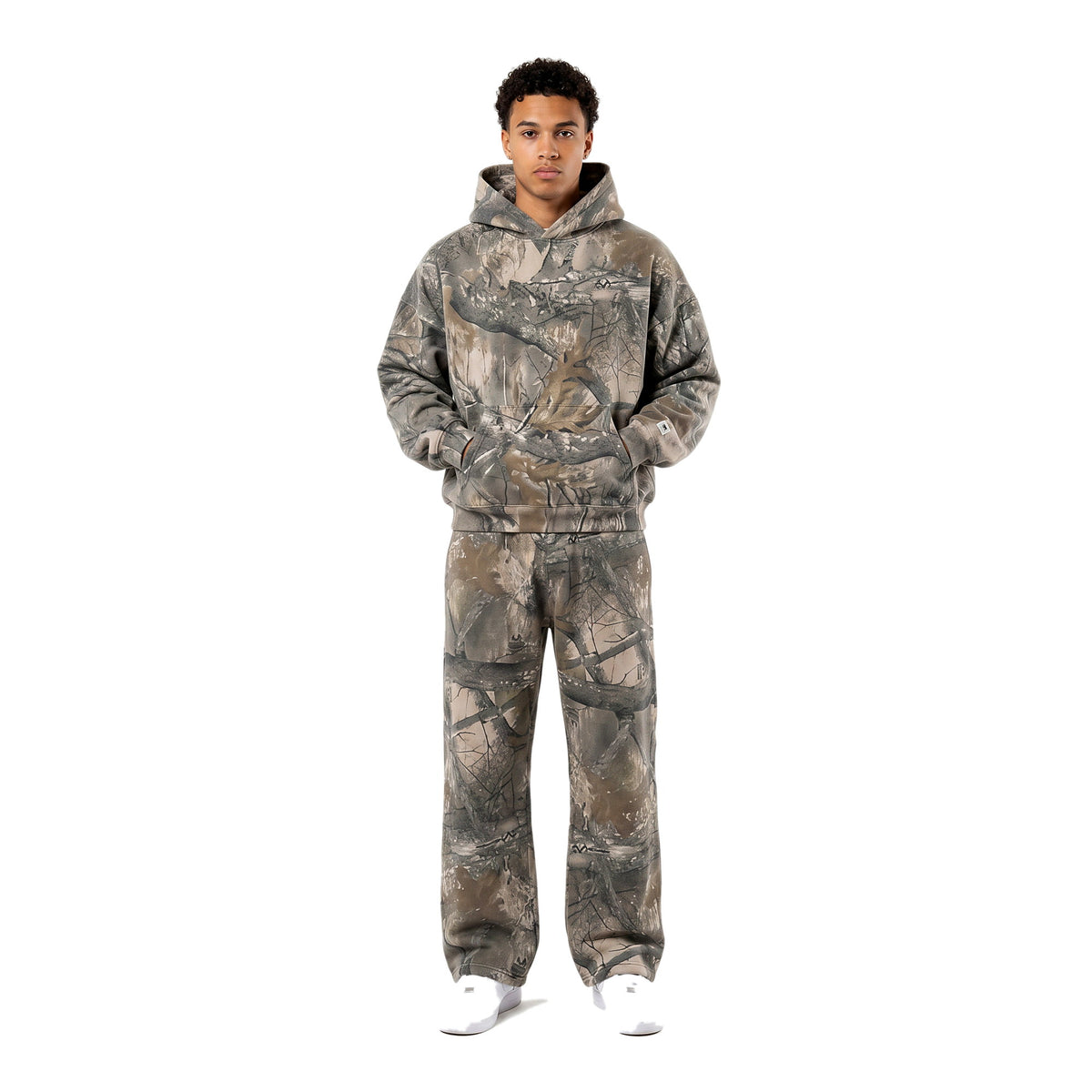 Camo Two-Piece Set pullover — male