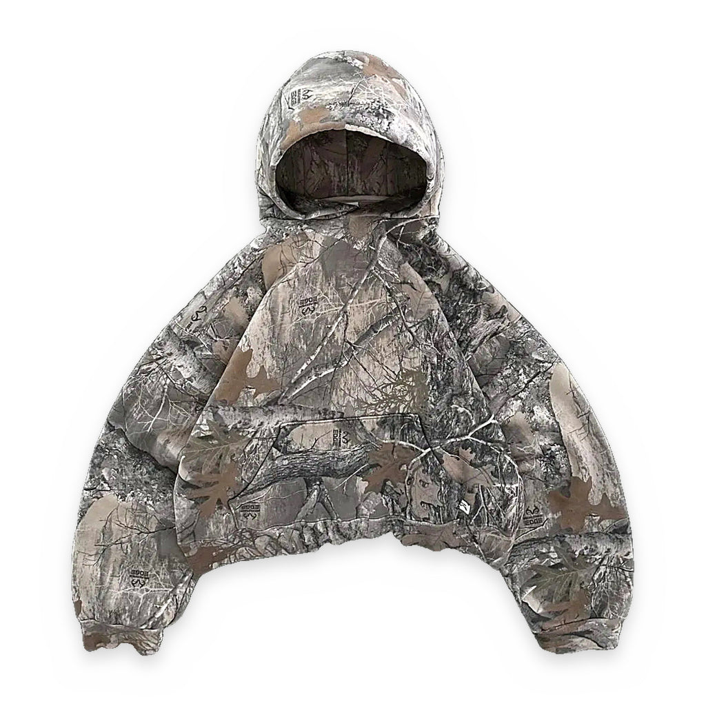 Camo two-piece tracksuit set — detail view