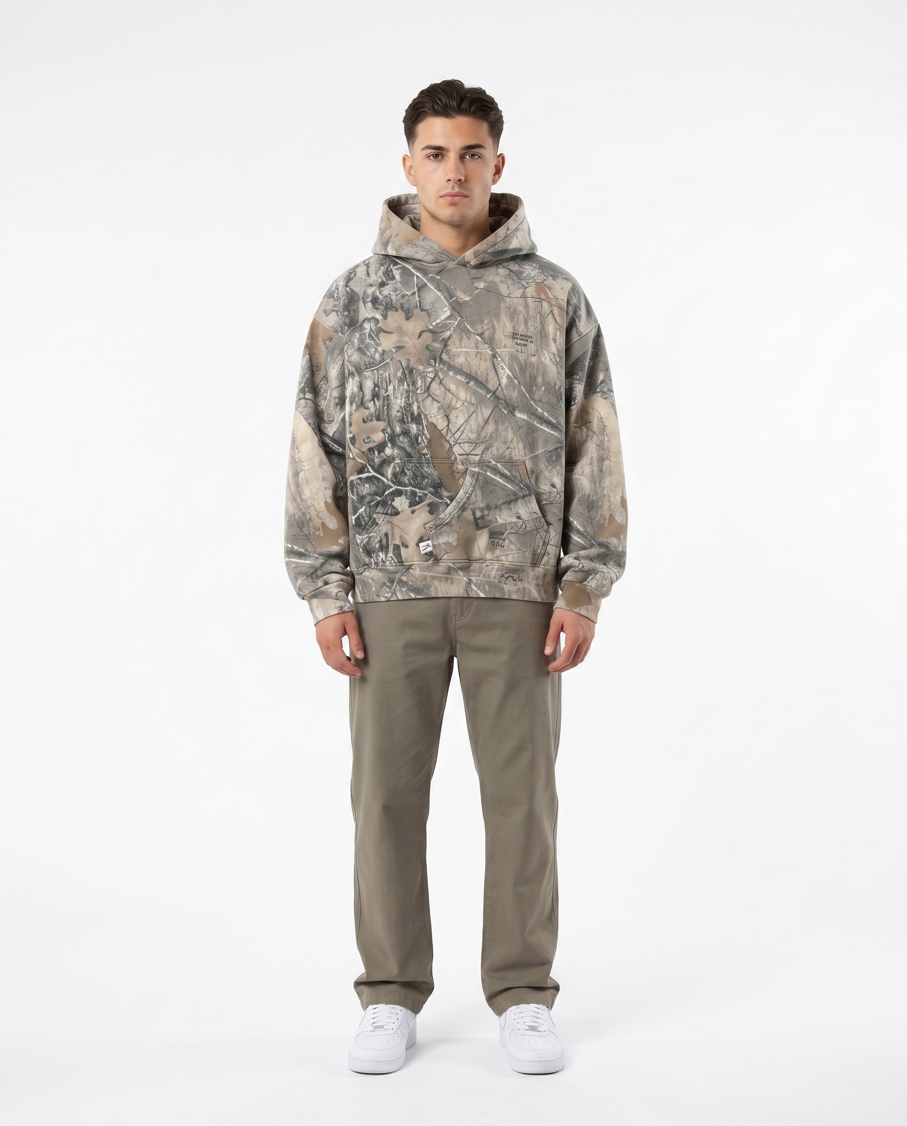 Camo Hoodie pullover — male