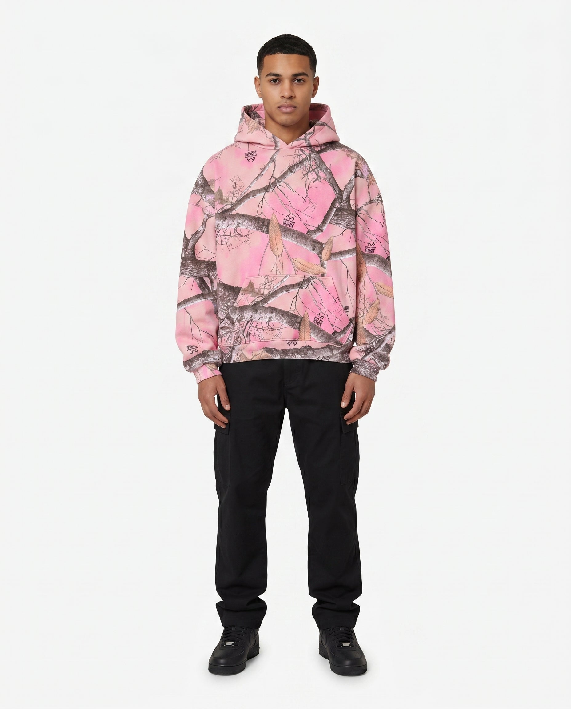 Pink Camo no-zip — male