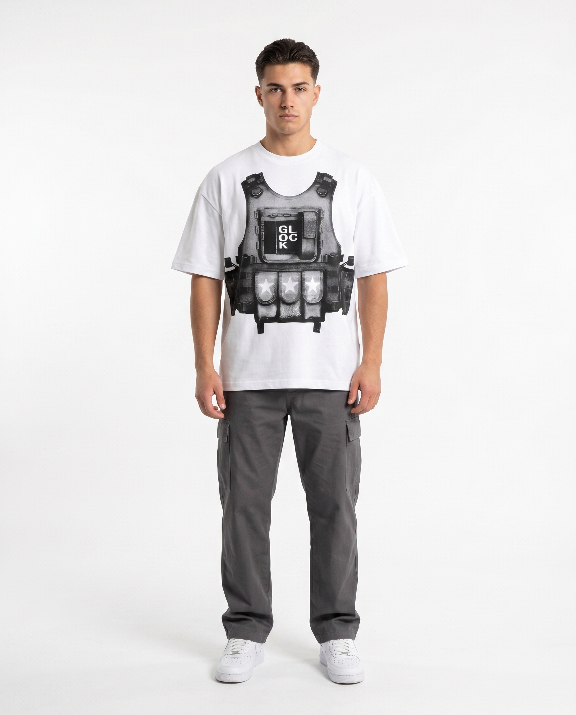 Vest Graphic Tee colorway 1 — male
