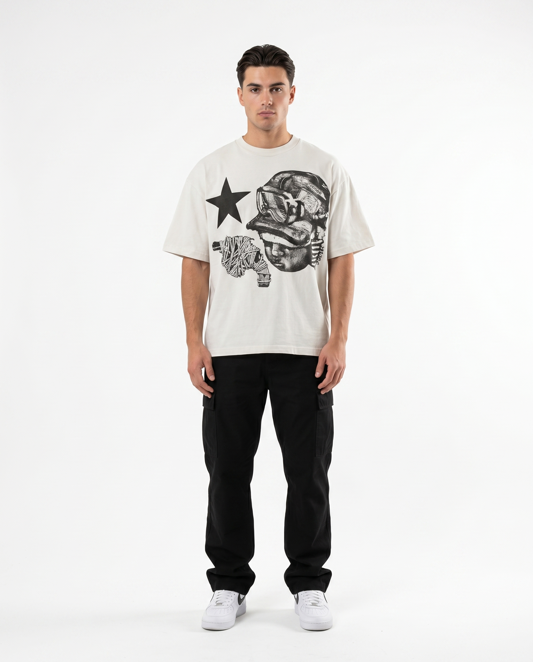 Vest Graphic Tee colorway 2 — male