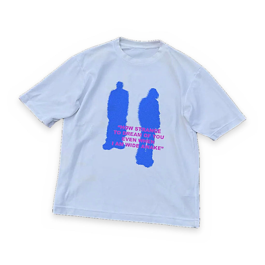How Strange To Dream Of You oversized tee — back view