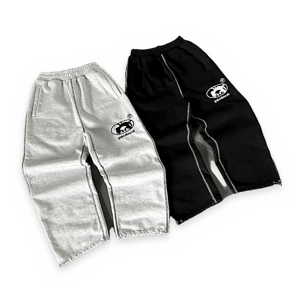 Protect embroidered joggers — detail view