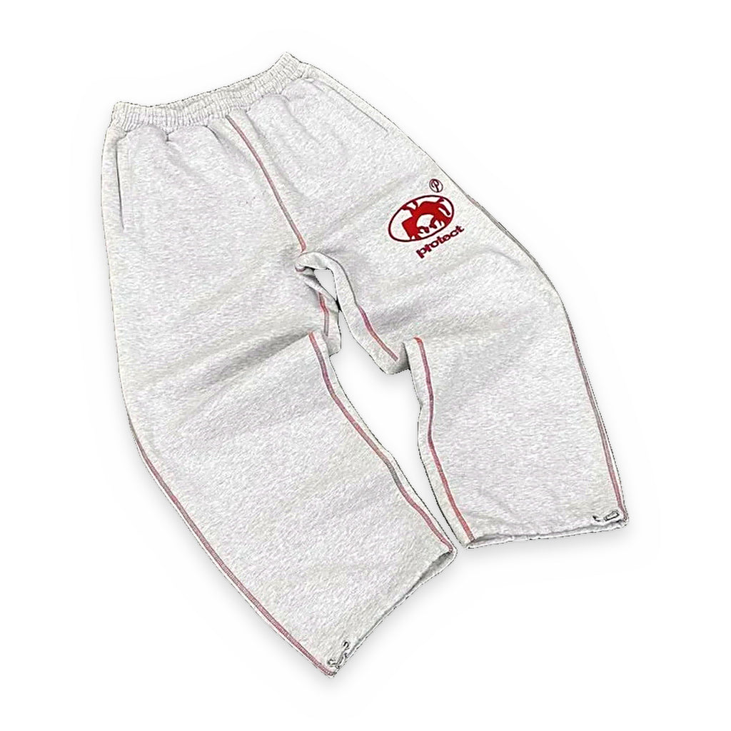 Protect embroidered joggers — back view